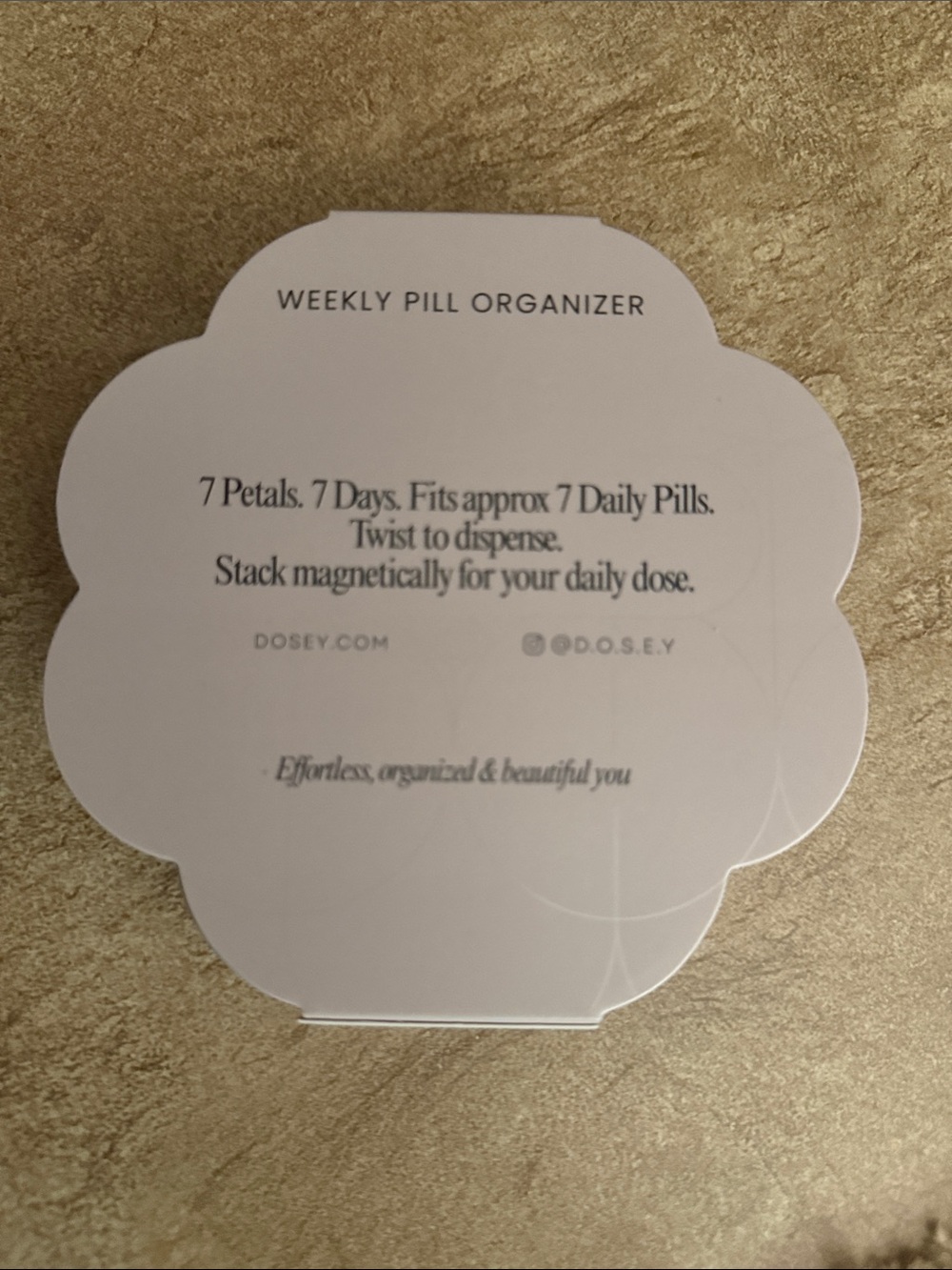 Dosey Twist & Stack weekly pill organizer - Picture 2 of 6